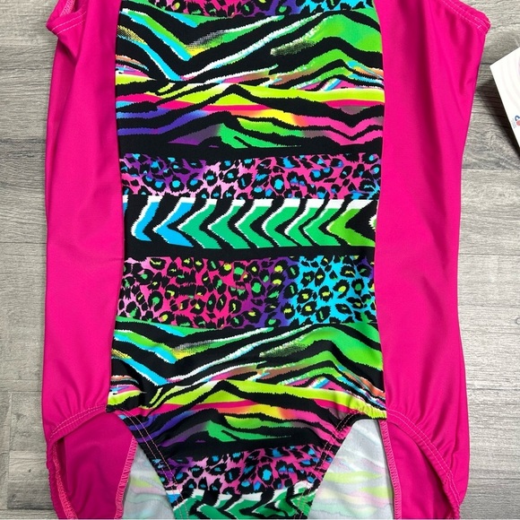 Look-It Activewear Girls Jungle Fever Leotard S - Picture 2 of 4